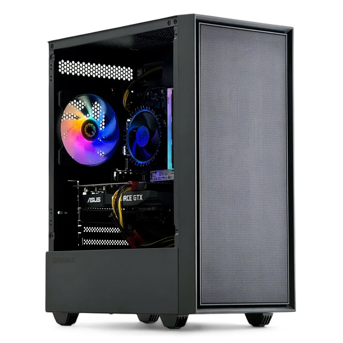 HYPERPC - PC GAMER + MONITOR 24 + Perif: AMD Ryzen 5 5500 32Gb 2Tb RTX 5060 Ti