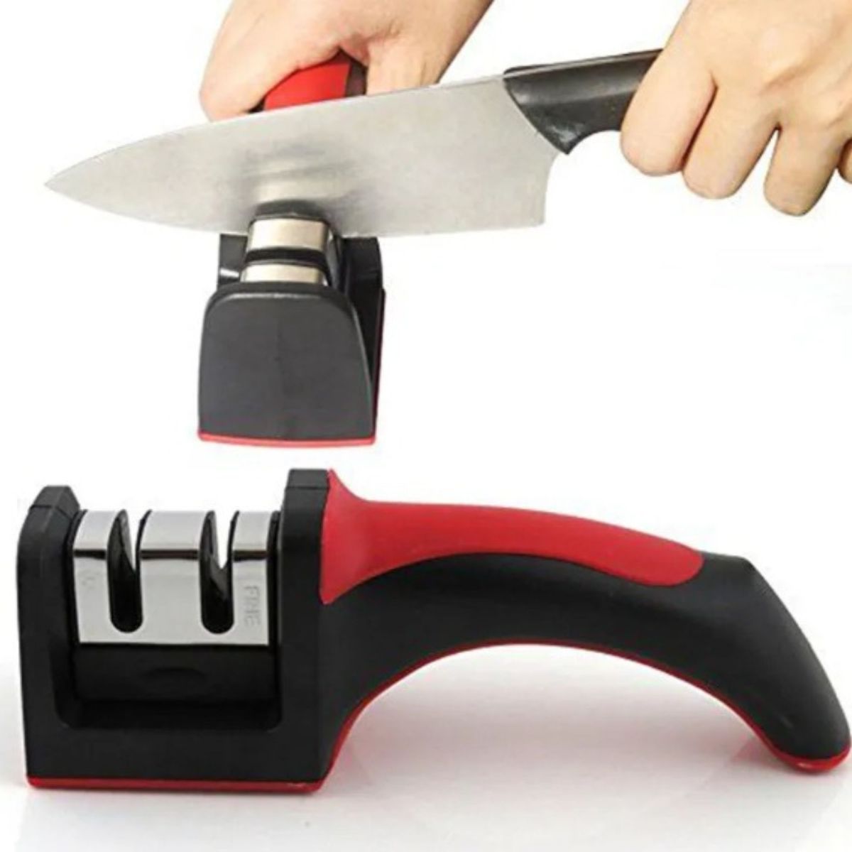 GENERICO - Afilador de Cuchillos Profesional Seguro y Antideslizante