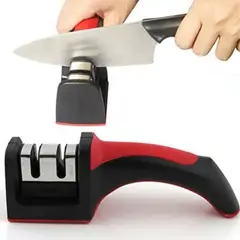 GENERICO - Afilador de Cuchillos Profesional Seguro y Antideslizante