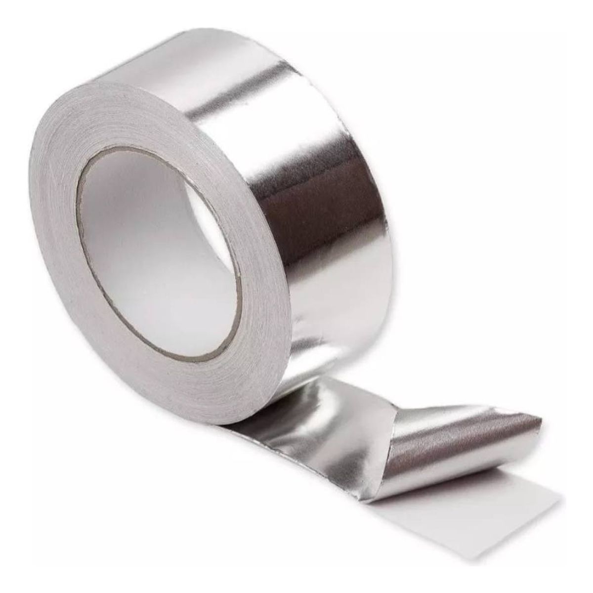 GENERICO - Cinta Adhesiva De Aluminio Lisa 48mm X 50 Metros