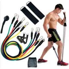 NO LOGO - Set Bandas Elásticas De Resistencia 11 Piezas