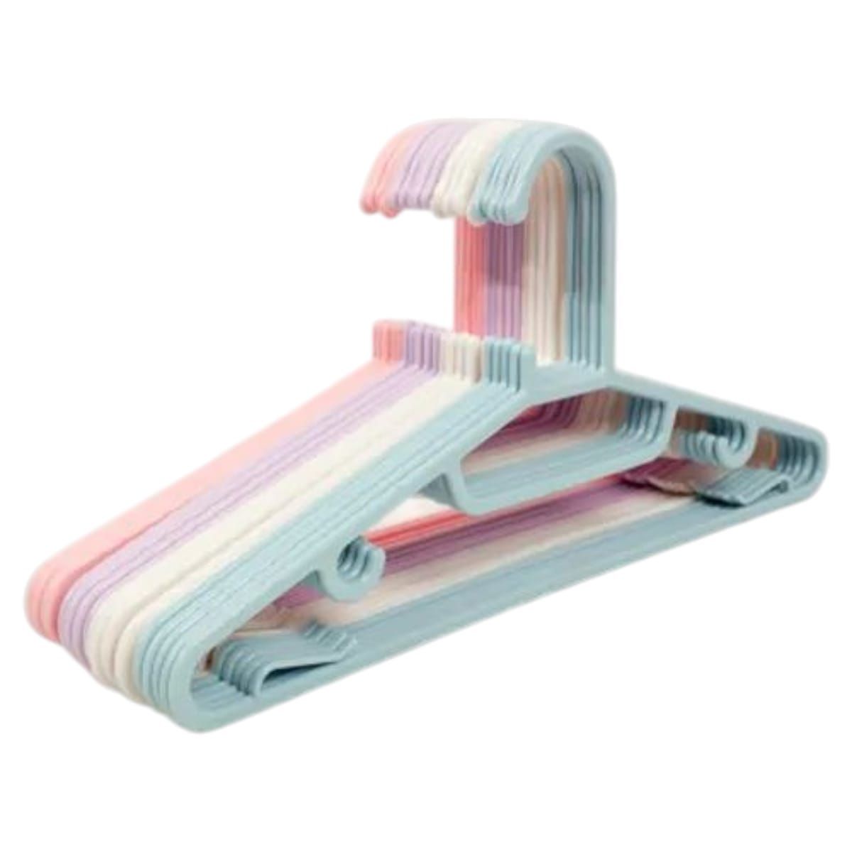 GENERICO - Set 5 de Perchas Plásticas Infantiles 28cm Gms