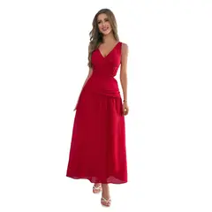 BLWOENS - Vestido Mujer - Rojo