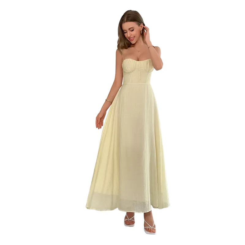 BLWOENS - Vestido Mujer - Amarillo