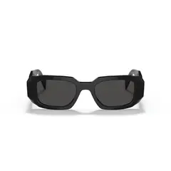 PRADA - Lentes De Sol Símbolo SPR17W Negro Gris Mujer