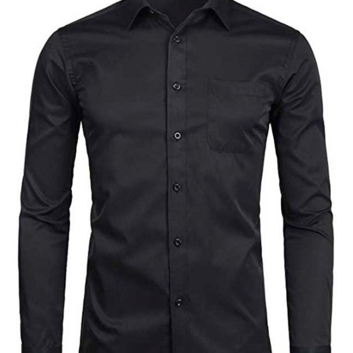 XPRESS RECHARGE - Pack x 6 Camisas Lisas de Hombre manga larga Tallas Surtidas por Mayor