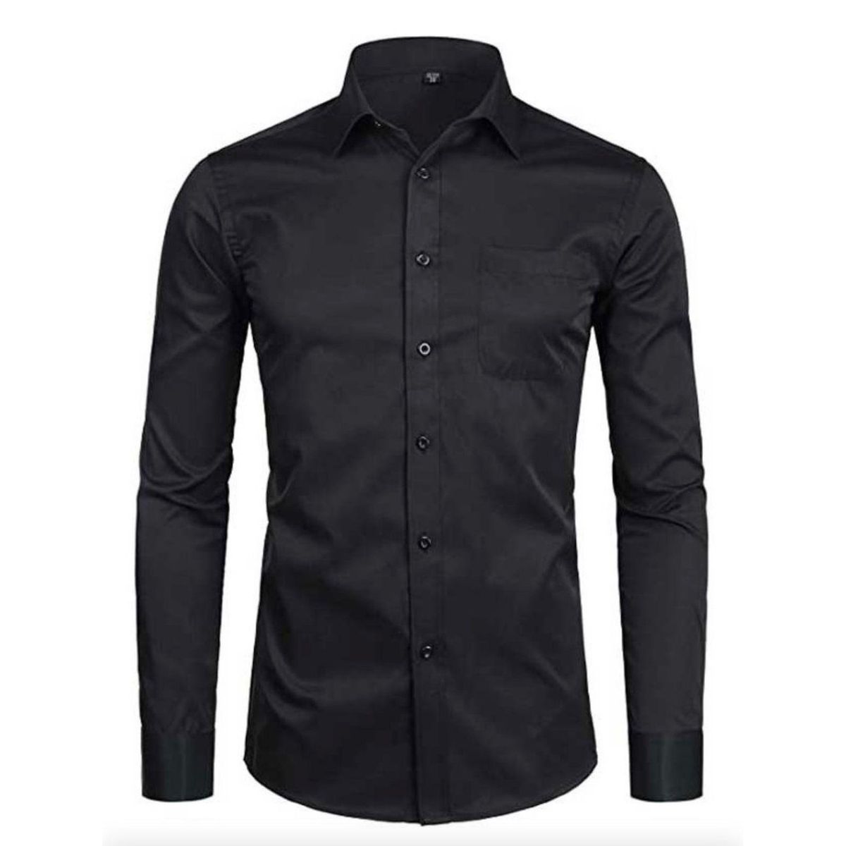 XPRESS RECHARGE - Pack x 6 Camisas Lisas de Hombre manga larga Tallas Surtidas por Mayor