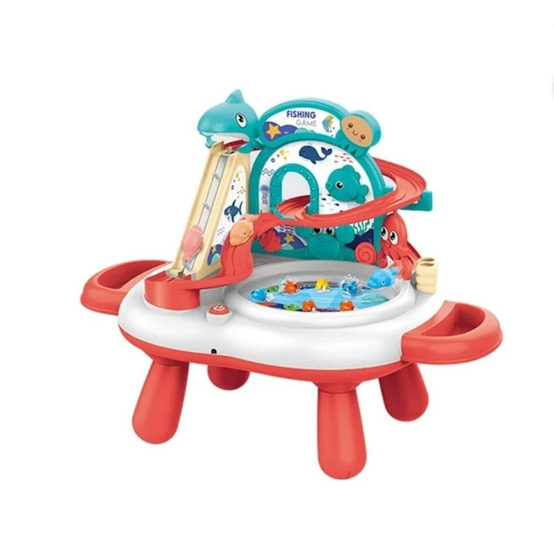 GENERICO - Juego De Pesca Didactico 3 En 1 Para Niños