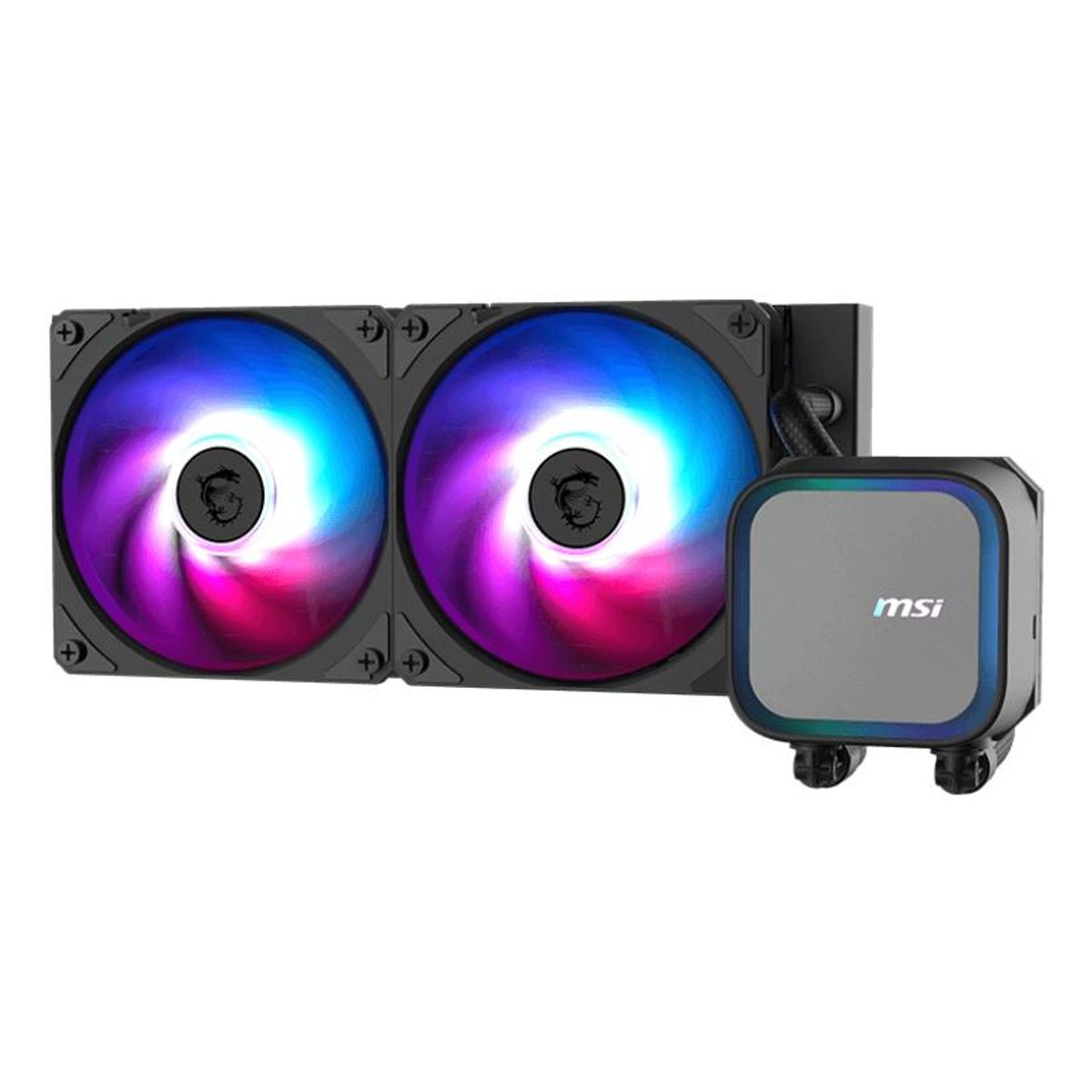 MSI - Refrigeración Líquida MSI MAG CORELIQUID A13 240 -240mm, ARGB, Compatible con Intel y AMD