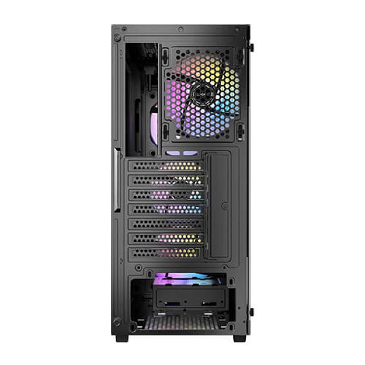 BE QUIET - Gabinete Gamer Antec AX61 Elite, Mid Tower, Vidrio Templado, 4 Ventiladores ARGB, ATX, Micro ATX