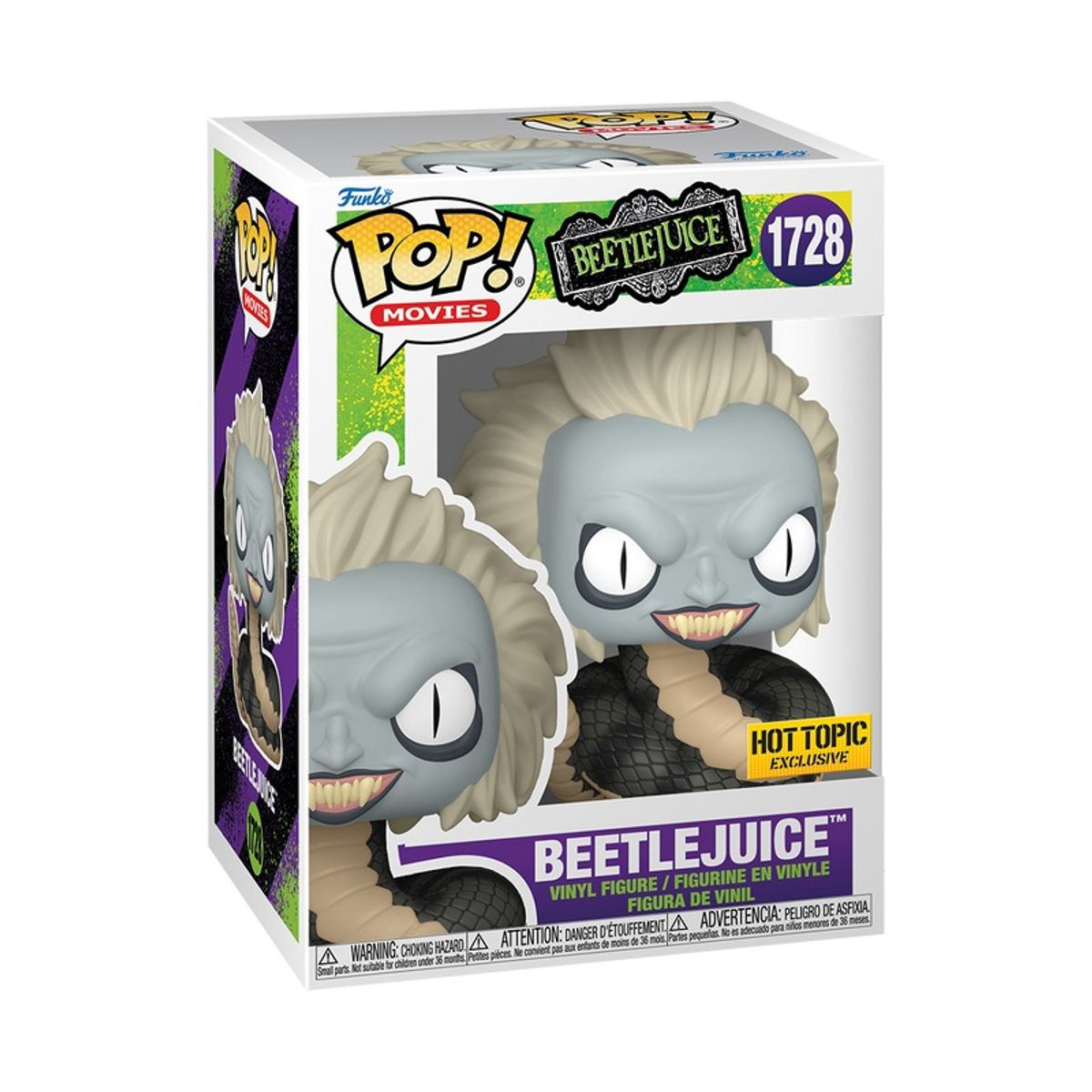 FUNKO - Funko Pop Beetlejuice 1728 Exclusivo Hot Topic