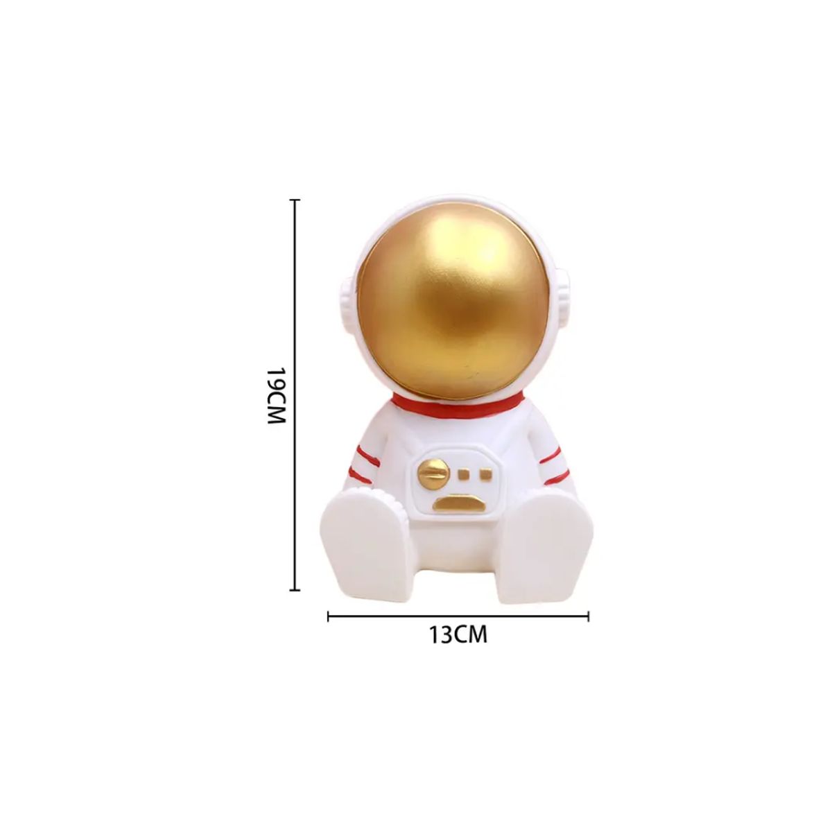 GENERICO - Alcancía astronauta sentado DecoraciónRegalo