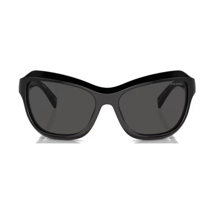 PRADA - Lentes De Sol Prada Símbolo SPR A27 Negro Gris Mujer