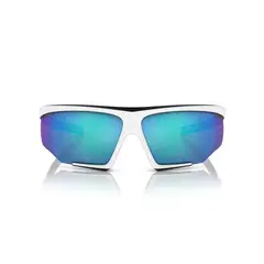 PRADA - Lentes De Sol Linea Rossa Activo SPS 07Y Blanco Azul Hombre