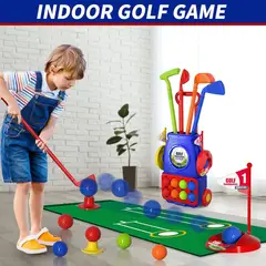 TATEE - Juego de juguetes de golf para niños incluye bola 8