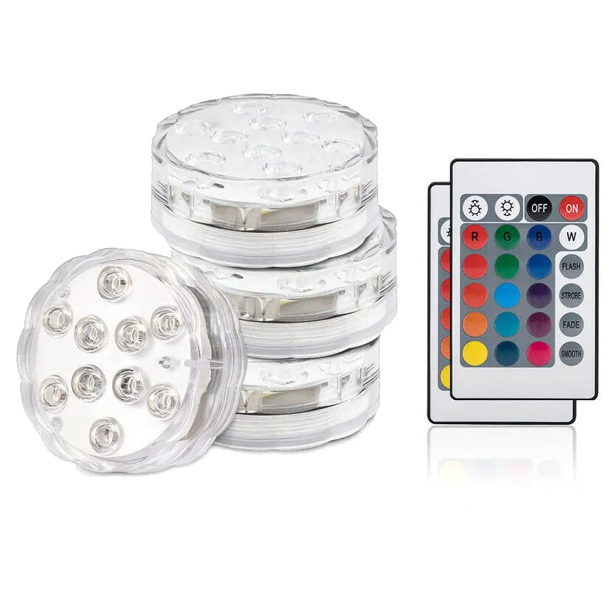 WELDMON - Foco Luz Led Para Piscina IP68 RGB Control Sumergible