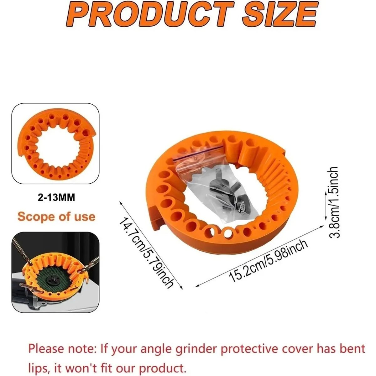 GENERICO - Afilador De Brocas Amoladora Portátil para 2 y 13 mm
