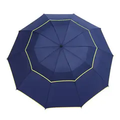 PAGANOOM - Paraguas de golf extragrande resistente al viento y al agua