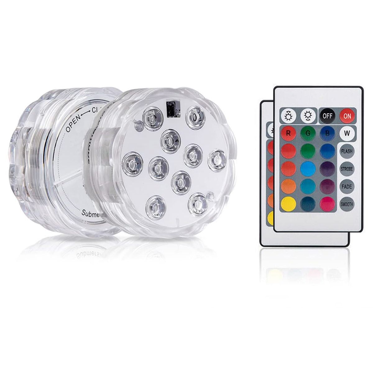 WELDMON - Foco Luz Led Para Piscina IP68 RGB Control Sumergible