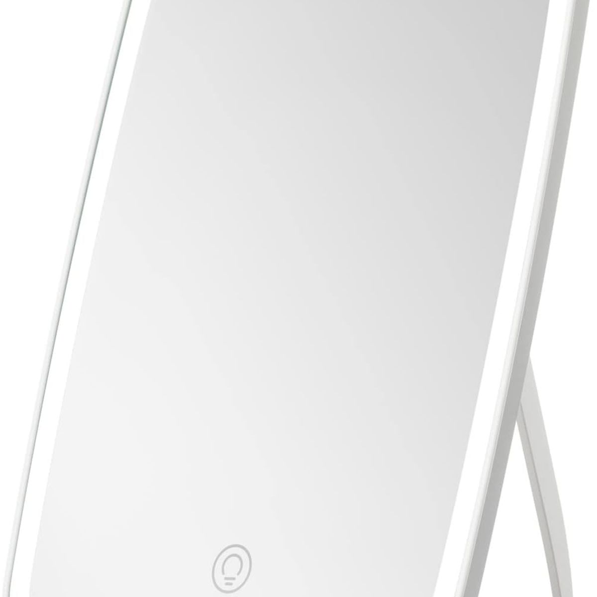 WELDMON - Espejo de maquillaje con pantalla táctil y luz LED