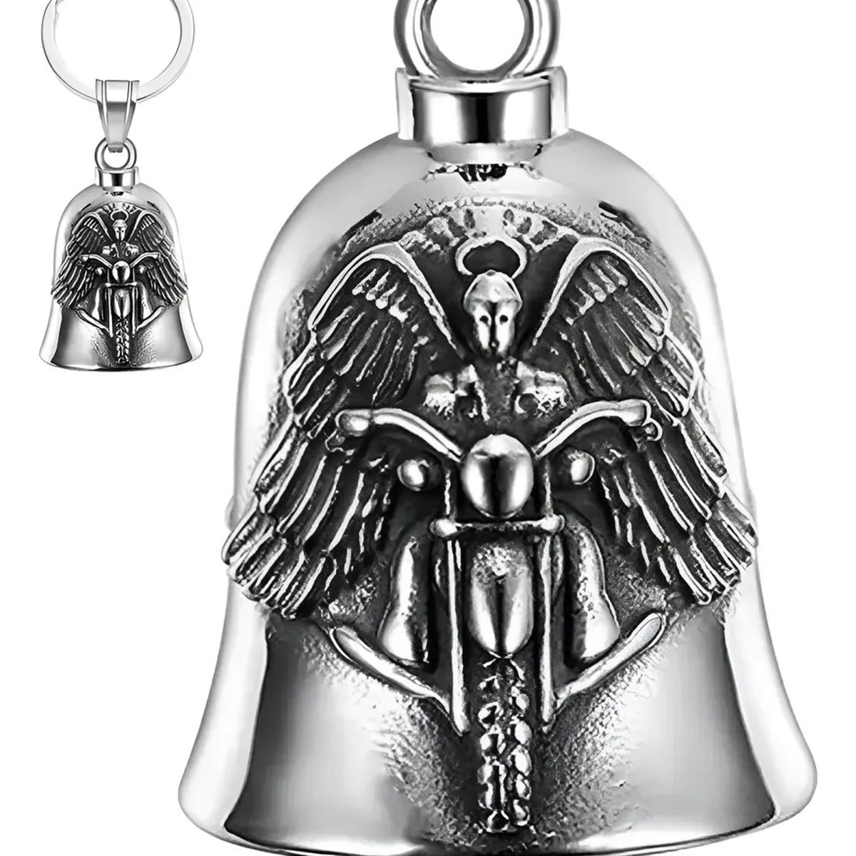 GENERICO - Campana Biker Amuleto Motos Guardian Bell Proteccion Regalo