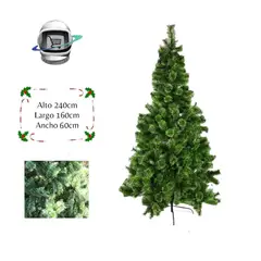 BIGBAMSPACE - Arbol de Navidad 240cm Bicolor Cupido
