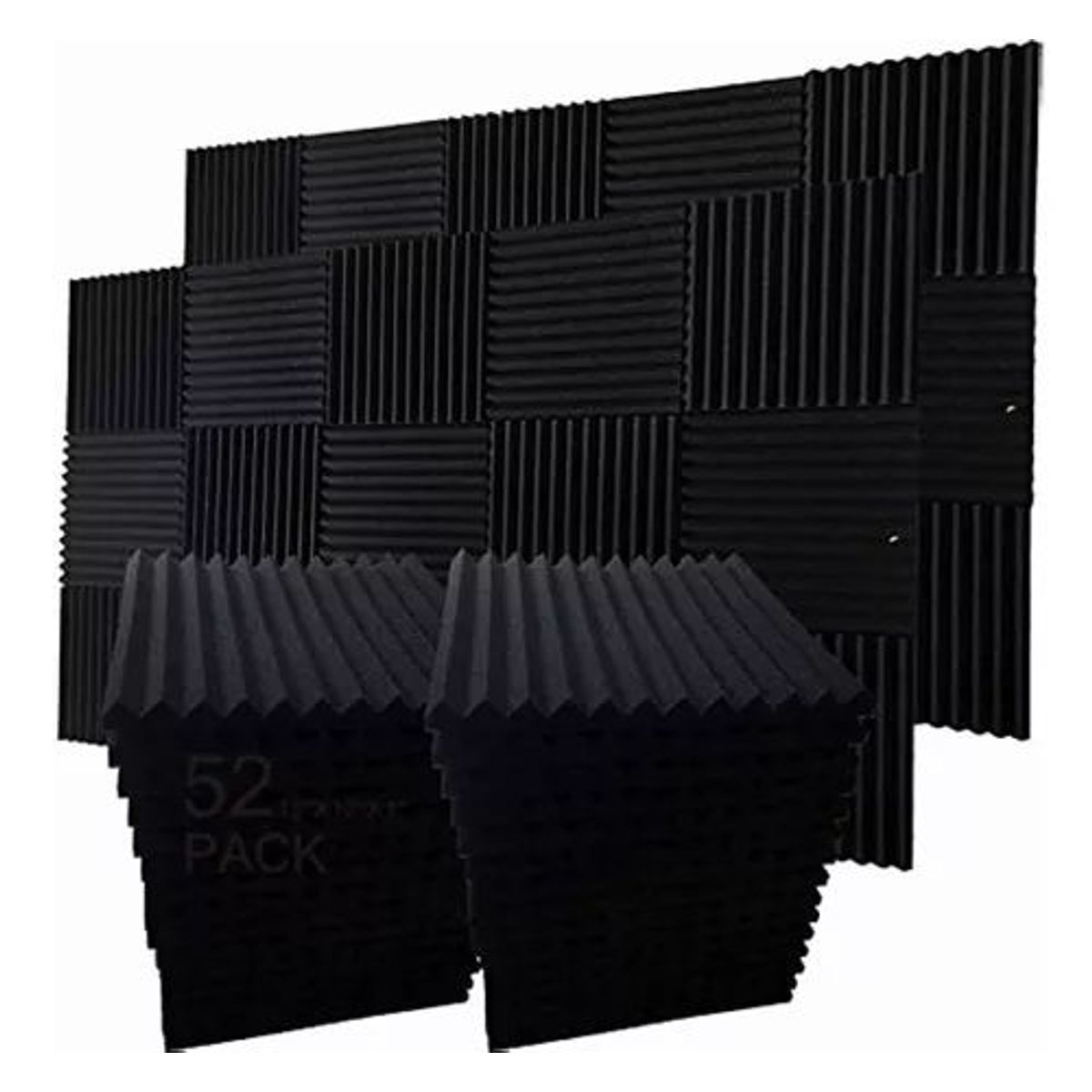 ATURE - Pack 24u Espuma Acústica Aislante Alta Calidad 30x30x25 Cms