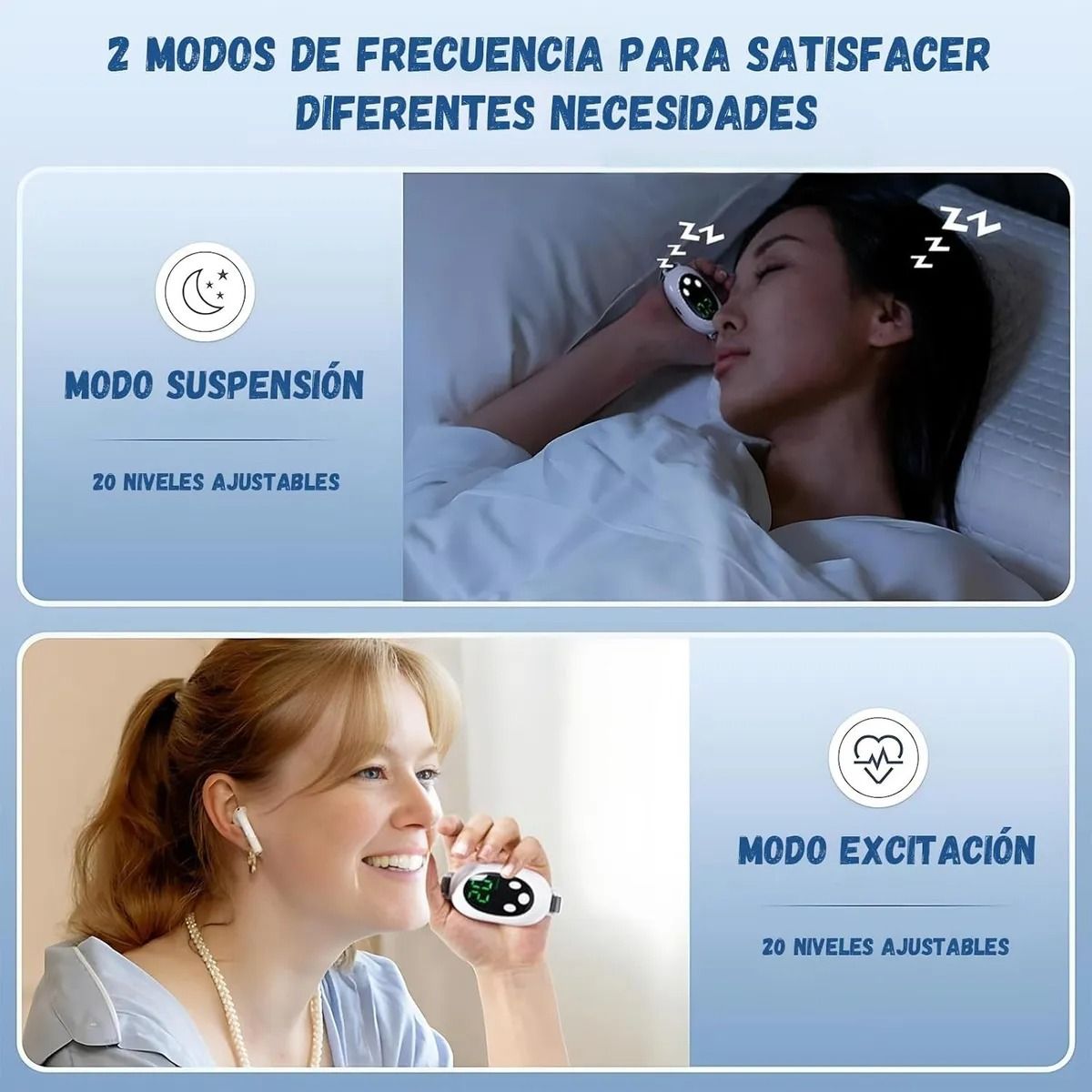 GENERICO - Dispositivo Contra La Ansiedad Portátil De Mano Para Dormir