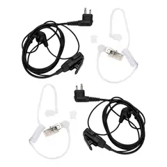 GENERICO - X2 Auricular Tactico Airsoft Walkie Microfono Manos Libres