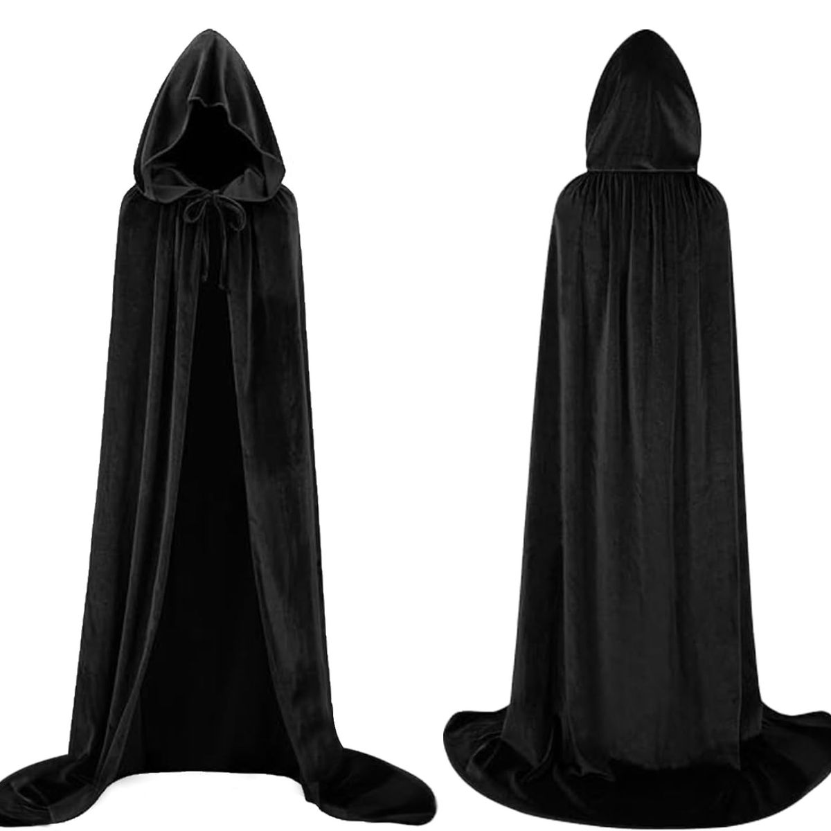 KUANGYE - Capa De Vampiro De Halloween Fiesta De Disfraces Terciopelo