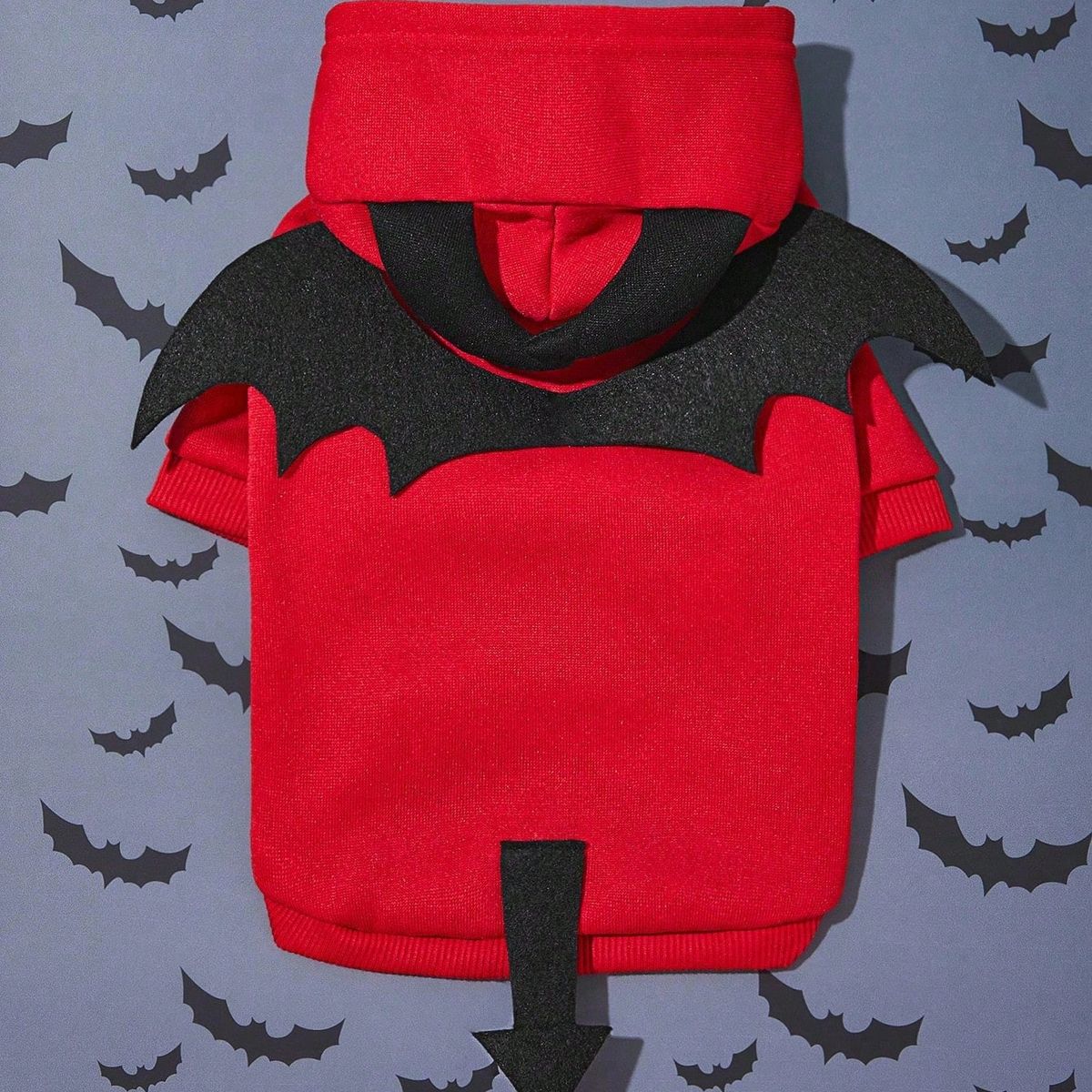 VATYERTY - Disfraz de Perro - Polerón de diablo Rojo 2XL