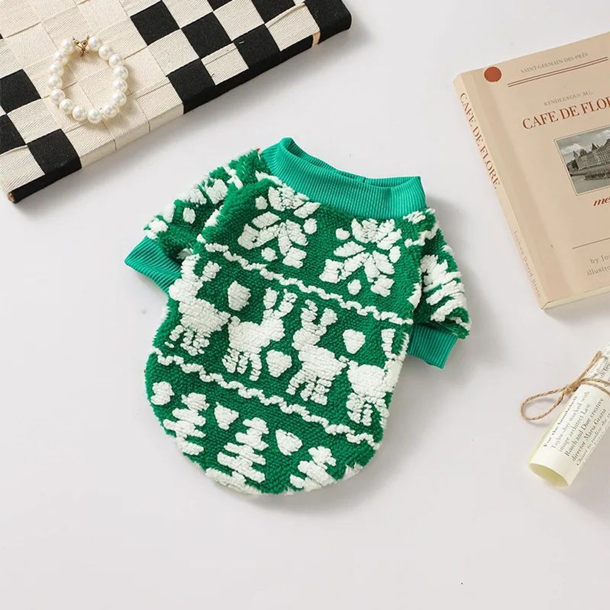 VATYERTY - Chaleco de Navidad para Perro Verde M