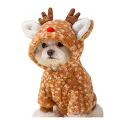 VATYERTY - Disfraz de Perro Navidad- Polerón de Reno S