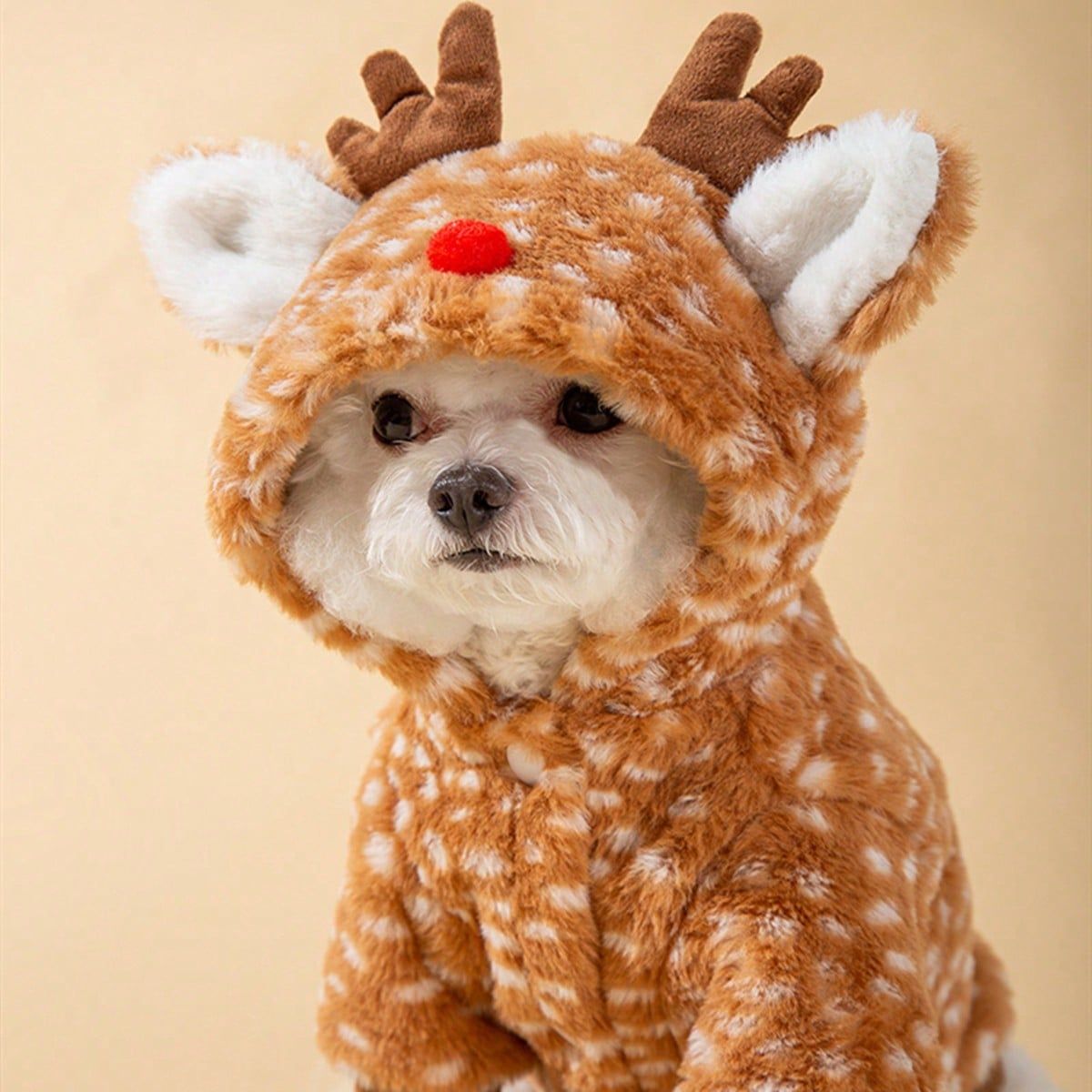 VATYERTY - Disfraz de Perro Navidad- Polerón de Reno 2XL