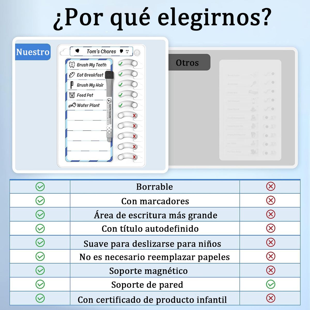 WELDMON - Calendario Planificador Mensual Semanal Traer Bolígrafo