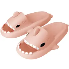 SUPERCENTER - Sandalia Tiburon Shark Chancla Confort De Antideslizante Eva Rosa