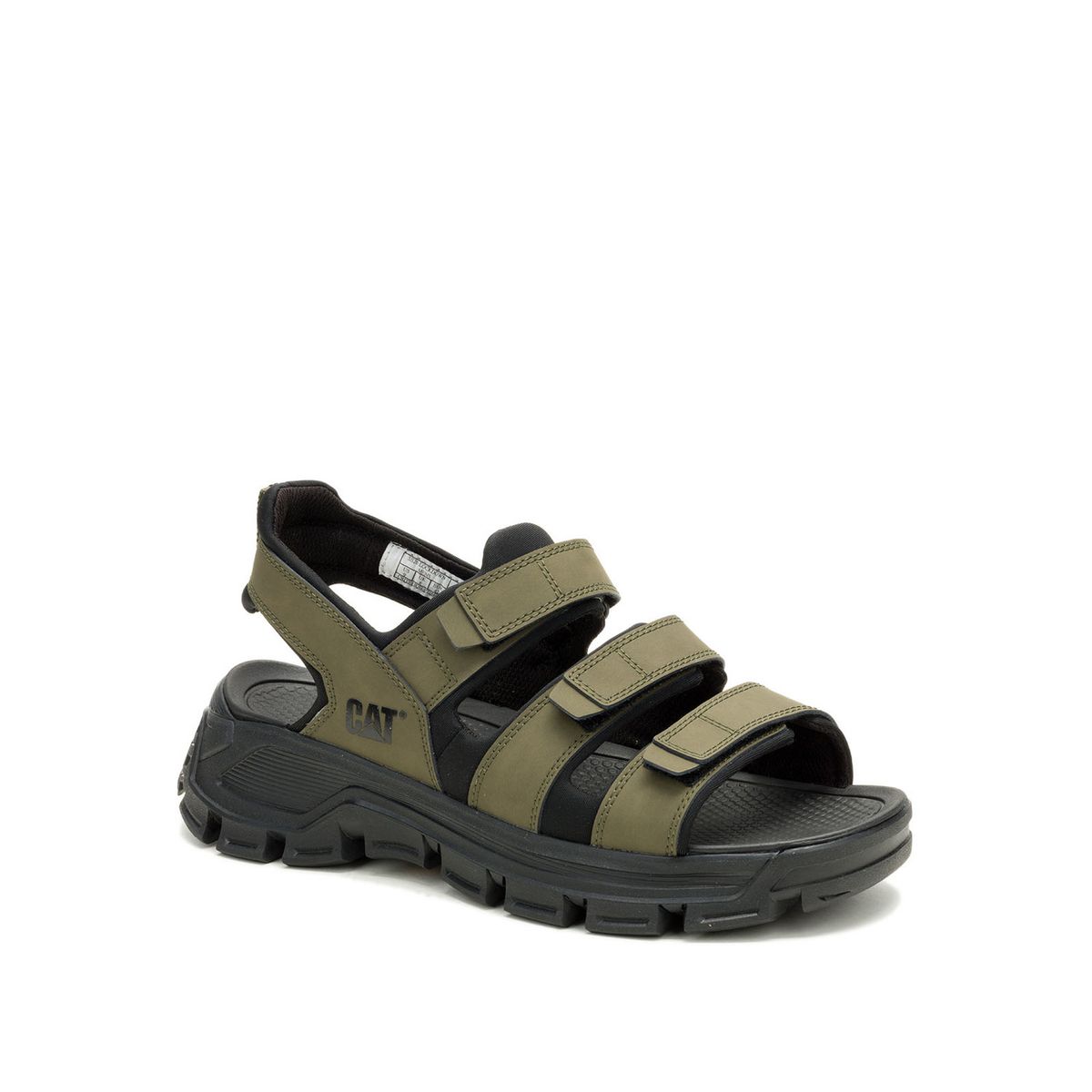 CAT - Sandalia Hombre Criterion Oliva CAT