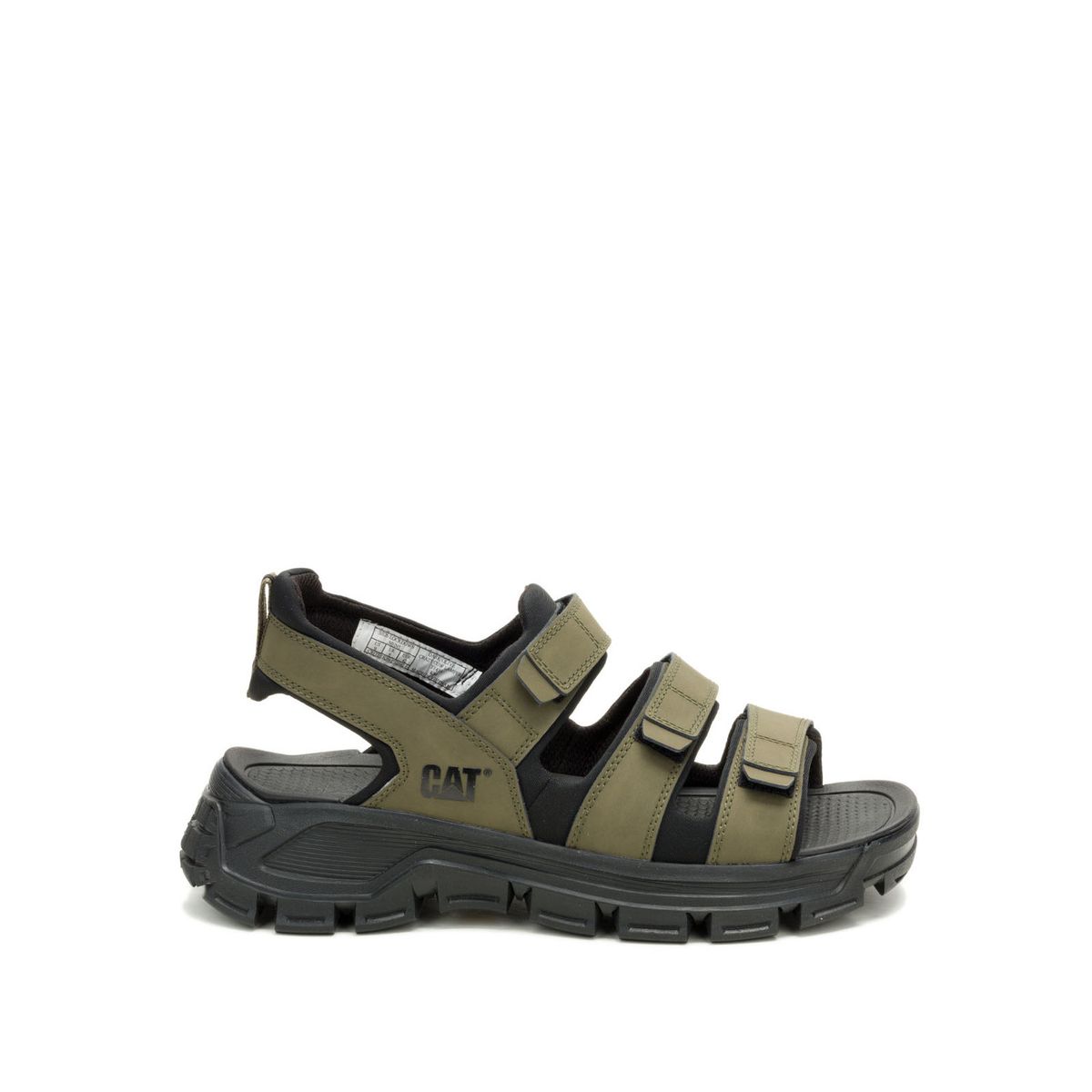 CAT - Sandalia Hombre Criterion Oliva CAT