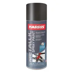 HARRIS - Pintura Spray Brillo Metálico Negro 311gr