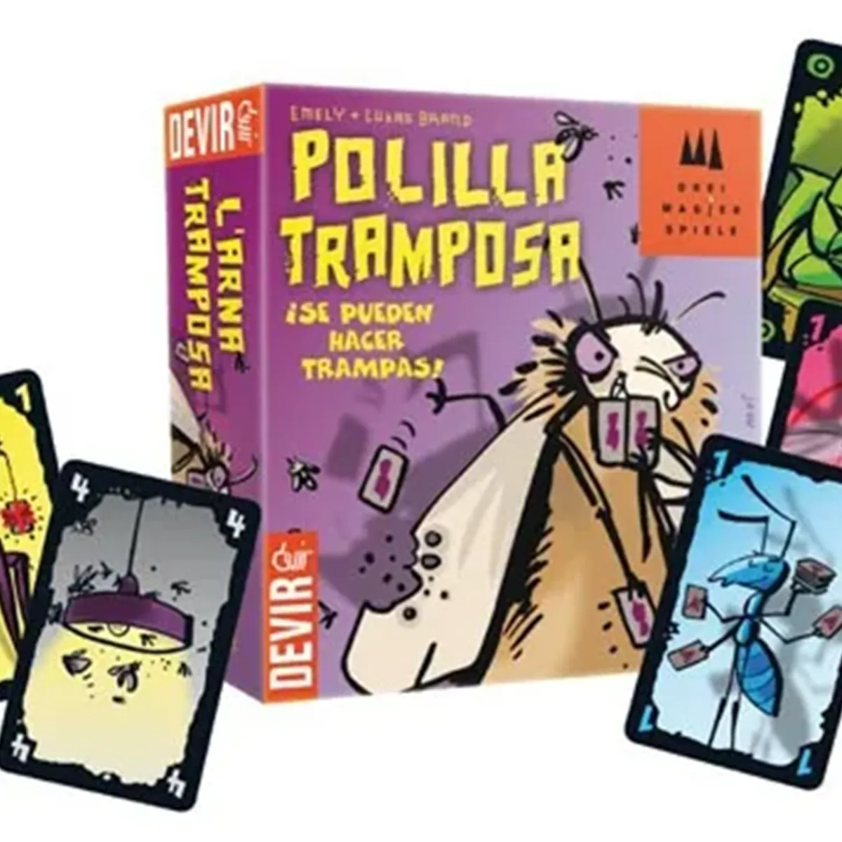 DEVIR - Polilla Tramposa Juego De Mesa Devir En Español