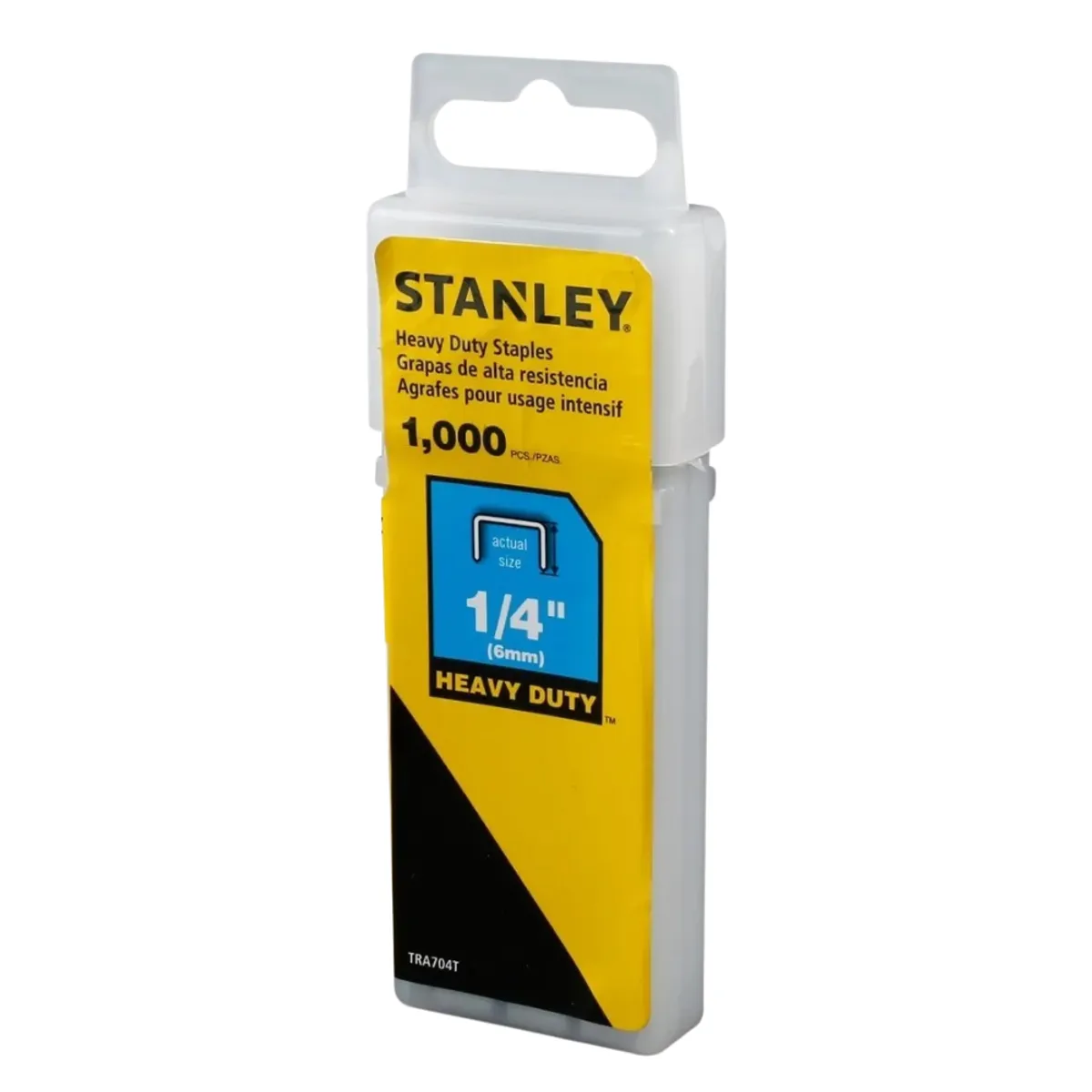 STANLEY - Grapas Stanley T50 1/4 (6mm) Caja 1000 Unidades TRA704T