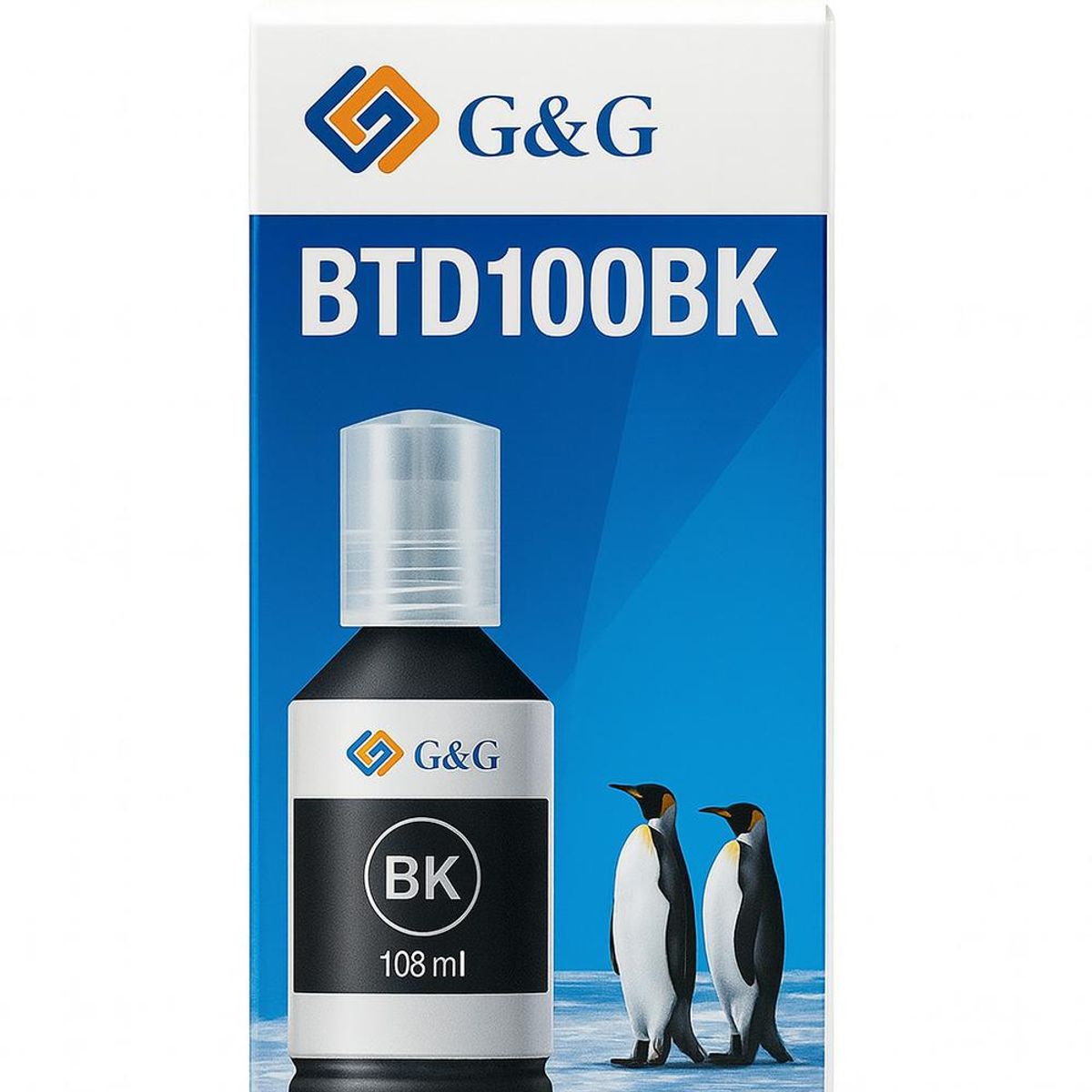 GENERICO - Botellas de Tinta Compatible para BTD100 Pack