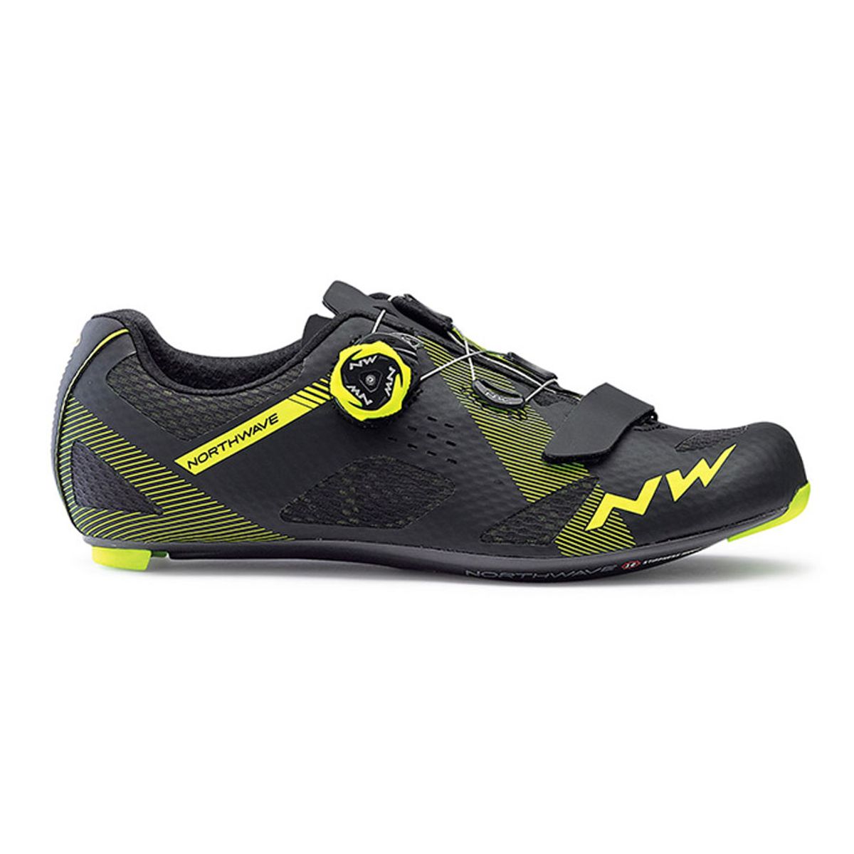 360 - Zapatilla Ciclismo Ruta Northwave® Storm Carbon Blackyellow