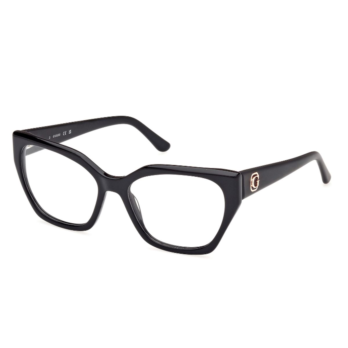 GUESS - Lentes Ópticos Negro Brillante Guess