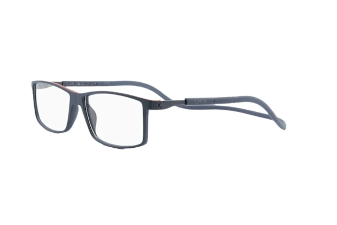 Lentes Opticos Trevil Azul con Clip Magnetico Azul M