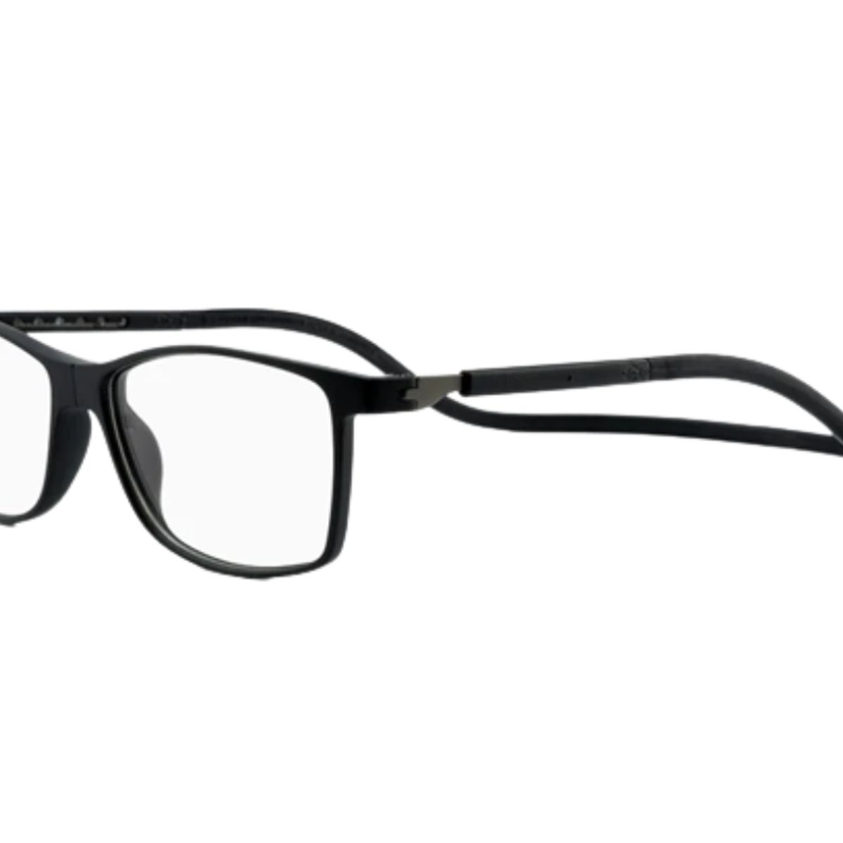 SLASTIK - Lentes Ópticos Camden Negro con Clip Magnético