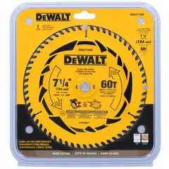 DEWALT - Disco De Sierra 7-1/4''x 5/8'' 60 Dientes Dwa271460