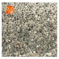 BUDNIK - Baldosa Alta Resistencia Colonial Piedra Negra 40x40x38 cm