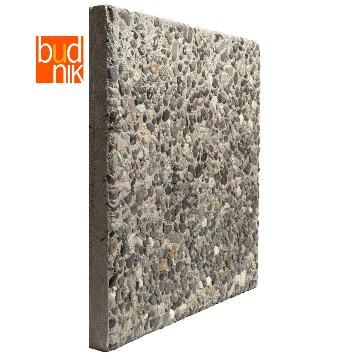 BUDNIK - Baldosa Alta Resistencia Colonial Piedra Negra 40x40x38 cm