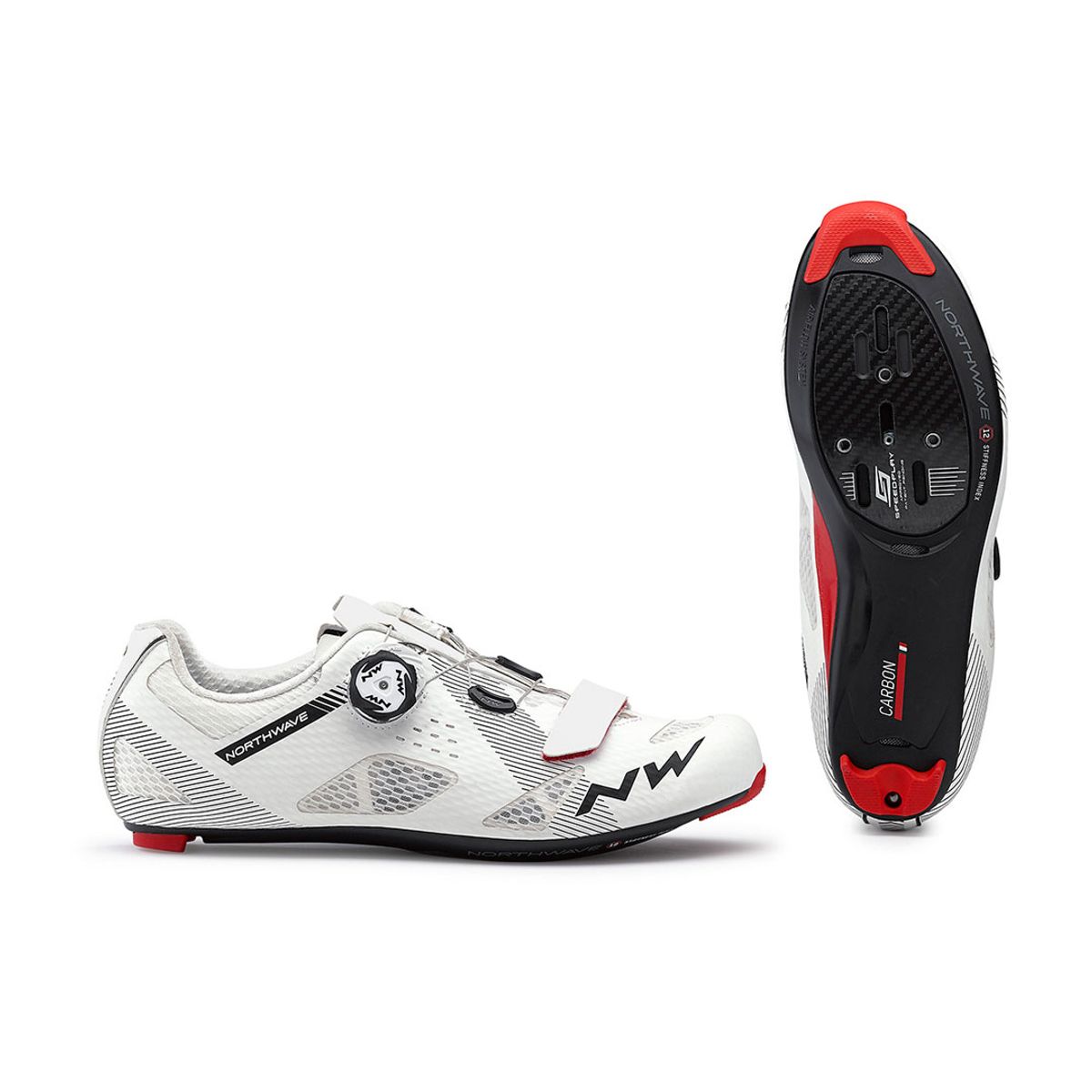360 - Zapatilla Ciclismo Ruta Northwave® Storm Carbon White